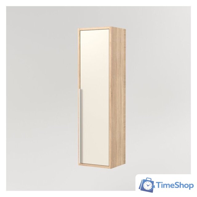  Дабер Шкаф-полупенал 015 СТ15.0.0.18Б (бежевый/дуб/ручка белая) - Изображение №2 — Интернет-магазин Time-Shop