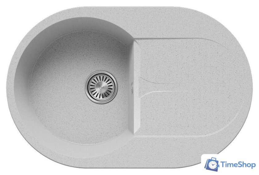 Кухонная мойка Polygran Atol 760 (светло-серый) - Изображение №1 — Интернет-магазин Time-Shop
