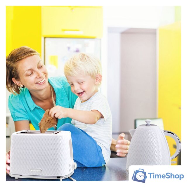 Электрический чайник Eldom C265 Nelo (белый) - Изображение №3 — Интернет-магазин Time-Shop