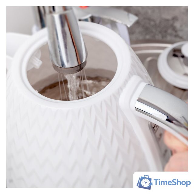 Электрический чайник Eldom C265 Nelo (белый) - Изображение №4 — Интернет-магазин Time-Shop