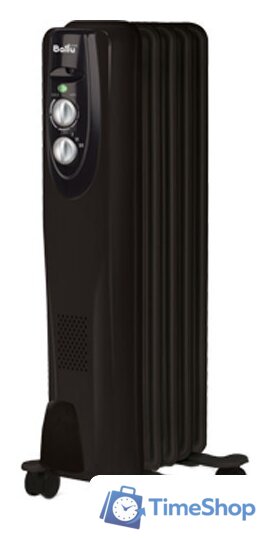 Масляный радиатор Ballu Classic black BOH/CL-05BRN 1000 - Изображение №1 — Интернет-магазин Time-Shop