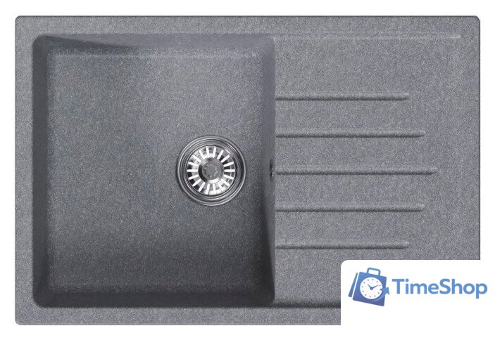 Кухонная мойка Mixline ML-GM19 551988 (графит) - Изображение №1 — Интернет-магазин Time-Shop