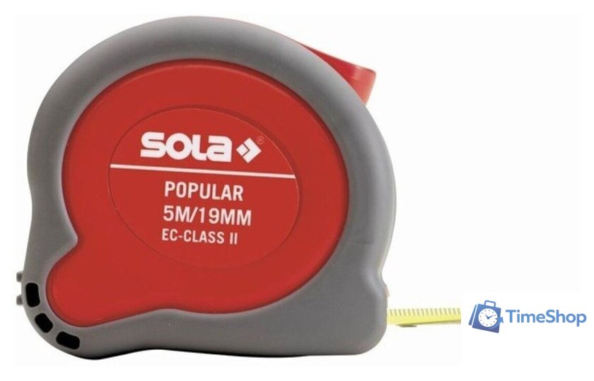 Рулетка Sola Popular PP 5m 50024301 - Изображение №1 — Интернет-магазин Time-Shop