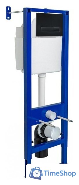 Инсталляция для унитаза Berges Wasserhaus Atom Line 410 040340 (с кнопкой) - Изображение №1 — Интернет-магазин Time-Shop