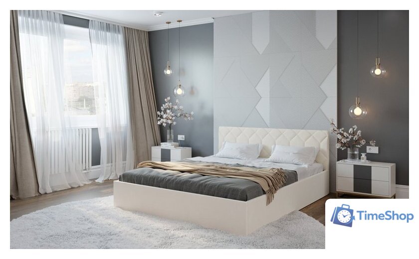 Кровать Natura Vera Техас с ПМ 180x200 (Maxx 100) - Изображение №2 — Интернет-магазин Time-Shop