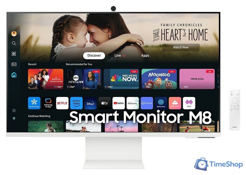 Smart монитор Samsung Smart M8 LS32DM801UIXCI - Изображение №1 — Интернет-магазин Time-Shop