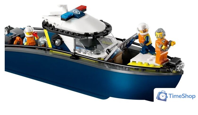 Конструктор LEGO City Полицейская погоня на лодке 60456 - Изображение №6 — Интернет-магазин Time-Shop