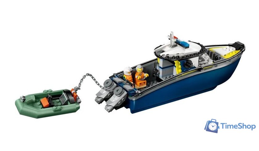 Конструктор LEGO City Полицейская погоня на лодке 60456 - Изображение №5 — Интернет-магазин Time-Shop
