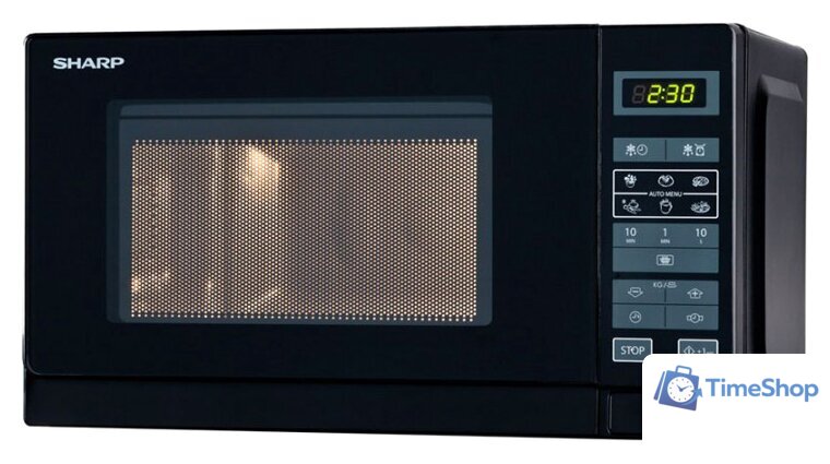 Микроволновая печь Sharp R242BKW - Изображение №1 — Интернет-магазин Time-Shop