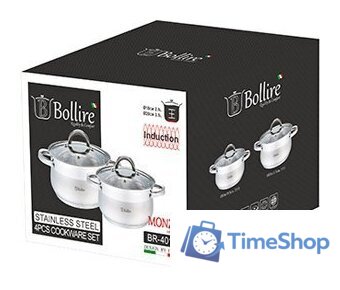 Набор кастрюль Bollire BR-4014 - Изображение №2 — Интернет-магазин Time-Shop