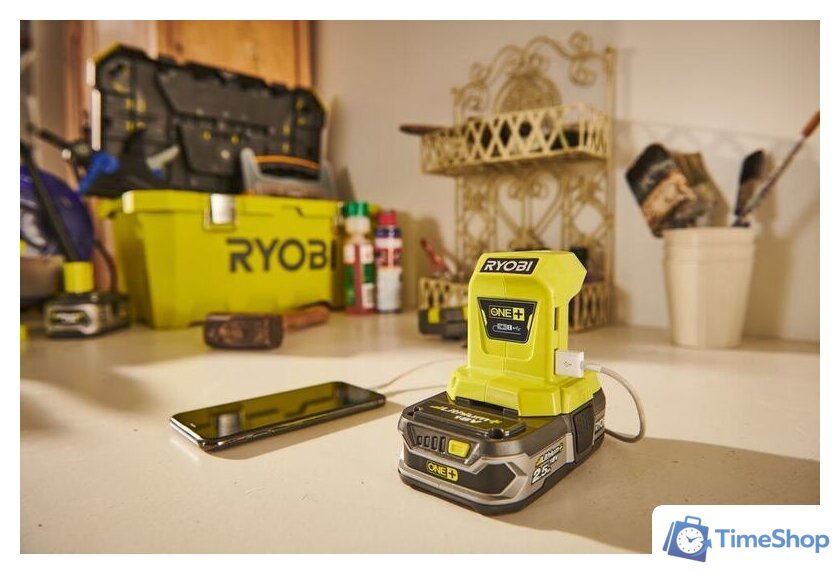 Адаптер Ryobi R18USB-0 5133004381 - Изображение №7 — Интернет-магазин Time-Shop