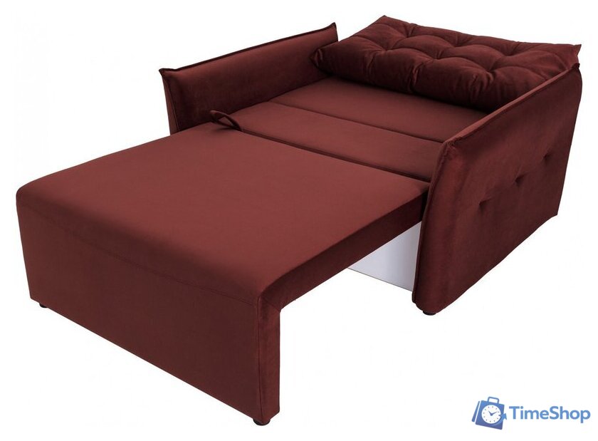 Кресло-кровать Krones Клио мод.1 (велюр вишневый) - Изображение №4 — Интернет-магазин Time-Shop