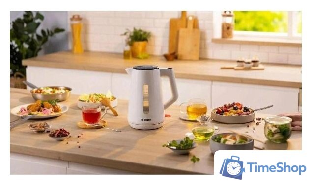 Электрический чайник Bosch TWK1M121 - Изображение №3 — Интернет-магазин Time-Shop