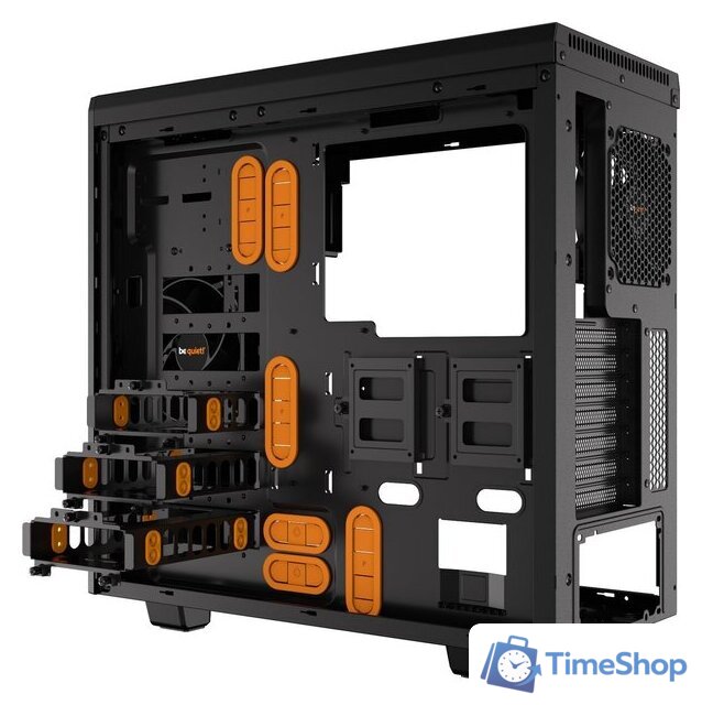 Корпус be quiet! Pure Base 600 с окном (черный/оранжевый) с окном - Изображение №6 — Интернет-магазин Time-Shop
