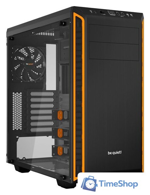Корпус be quiet! Pure Base 600 с окном (черный/оранжевый) с окном - Изображение №1 — Интернет-магазин Time-Shop