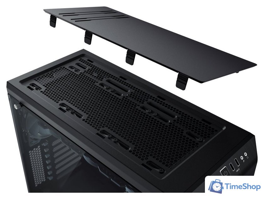 Корпус be quiet! Pure Base 600 с окном (черный/оранжевый) с окном - Изображение №8 — Интернет-магазин Time-Shop