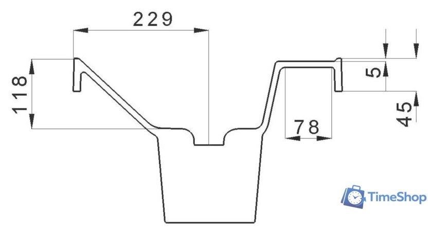 Умывальник Madera Classica 120 - Изображение №5 — Интернет-магазин Time-Shop