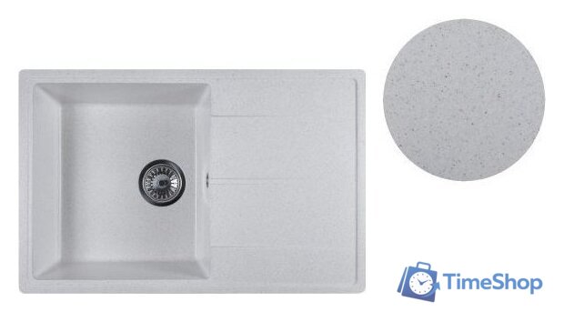 Кухонная мойка AV Engineering Benefit AVE730470GRA (серый) - Изображение №3 — Интернет-магазин Time-Shop