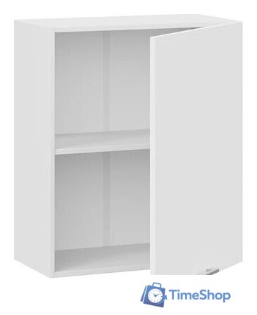 Шкаф навесной Трия Габриэлла 1В6 с одной дверью (белый/сноу) - Изображение №2 — Интернет-магазин Time-Shop