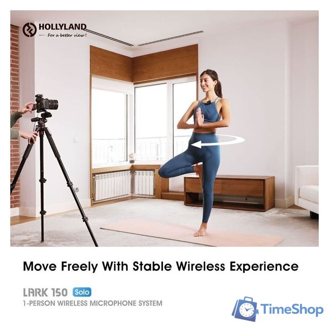 Радиосистема Hollyland LARK 150 Solo (черный) - Изображение №11 — Интернет-магазин Time-Shop