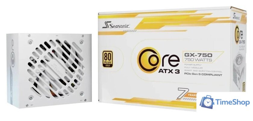 Блок питания Seasonic Core GX-750 White ATX 3.1 - Изображение №10 — Интернет-магазин Time-Shop
