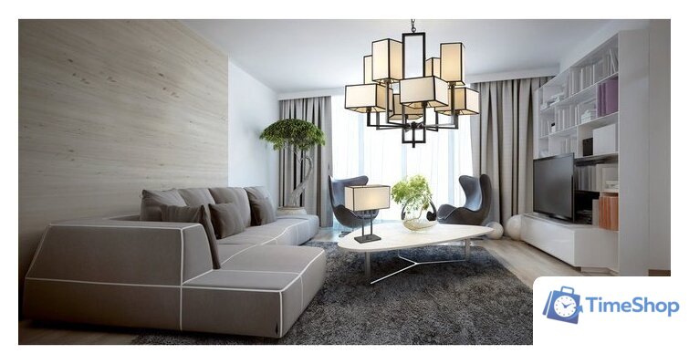 Подвесная люстра Divinare Porta 5933/01 LM-8 - Изображение №6 — Интернет-магазин Time-Shop