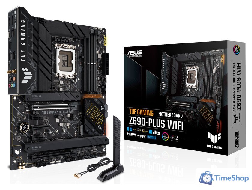 Материнская плата ASUS TUF Gaming Z690-Plus WiFi - Изображение №1 — Интернет-магазин Time-Shop