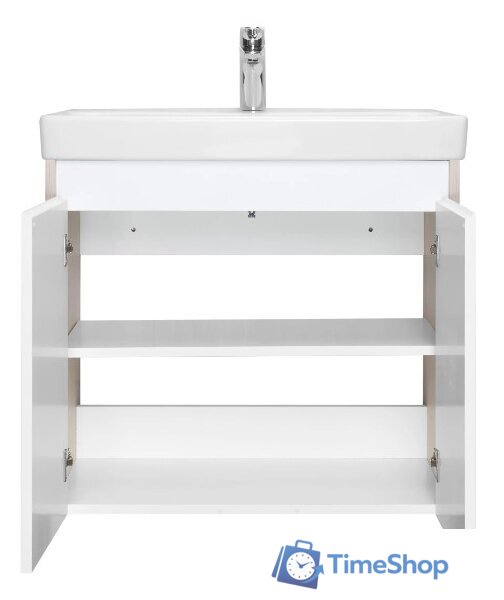  Акватон Тумба под умывальник Сканди Doors 70 1A278901SDB20 (белый/дуб верона) - Изображение №2 — Интернет-магазин Time-Shop