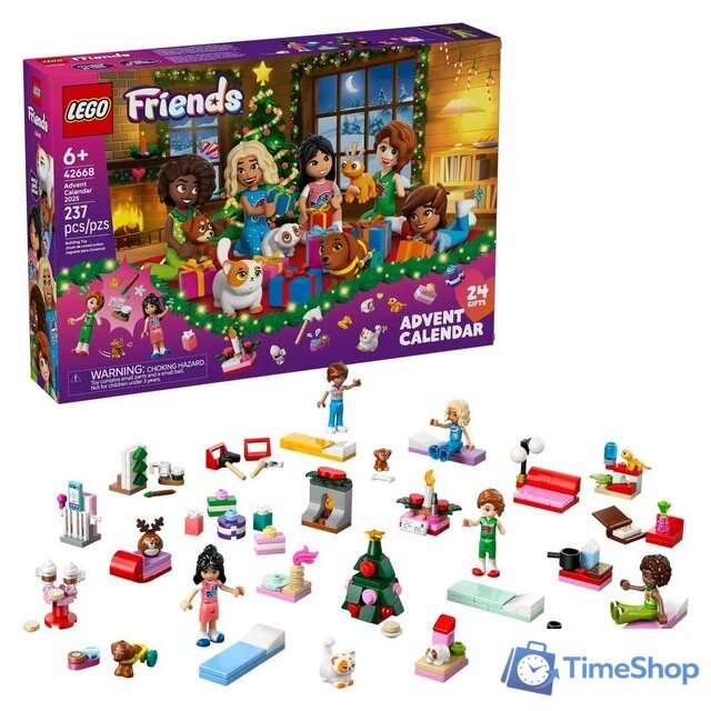 Конструктор LEGO Friends 42668 Advent Calendar 2025 - Изображение №1 — Интернет-магазин Time-Shop