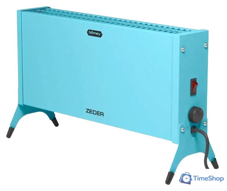 Конвектор Zeder Blimey 10MX-12 (голубой) - Изображение №1 — Интернет-магазин Time-Shop