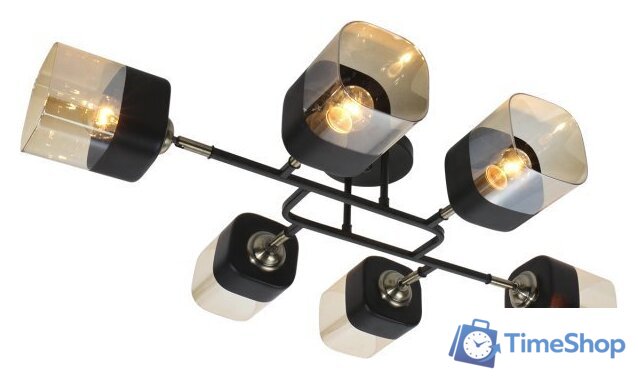 Припотолочная люстра In Home Aura Teso-6E27ST-BL 4690612063560 - Изображение №1 — Интернет-магазин Time-Shop