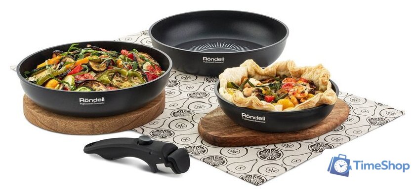 Набор сковород Rondell RDA-1835 - Изображение №8 — Интернет-магазин Time-Shop