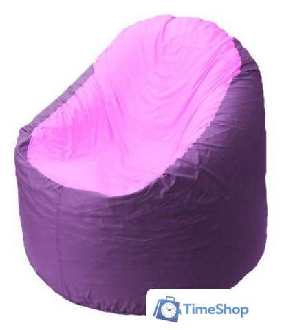Кресло-мешок Flagman Bravo B1.1-39 (фиолетовый/розовый) - Изображение №1 — Интернет-магазин Time-Shop