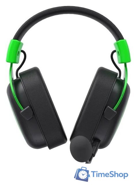 Наушники Havit Gamenote H2002d (черный/зеленый) - Изображение №5 — Интернет-магазин Time-Shop