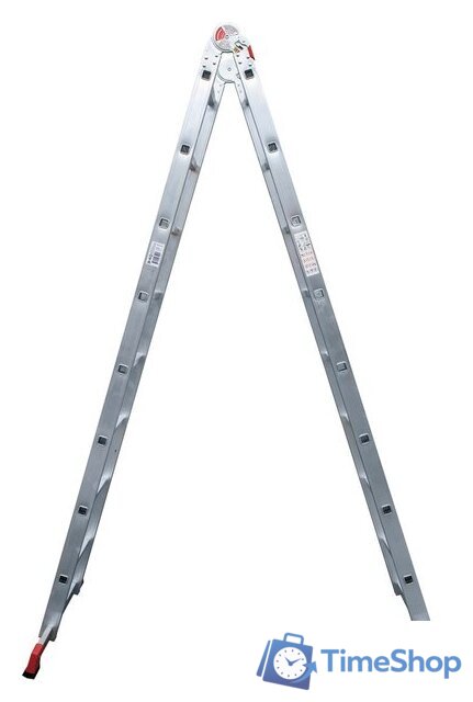 Лестница-трансформер Новая высота NV 331 шарнирная 2x8 ступеней - Изображение №5 — Интернет-магазин Time-Shop