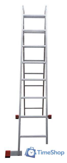 Лестница-трансформер Новая высота NV 331 шарнирная 2x8 ступеней - Изображение №4 — Интернет-магазин Time-Shop