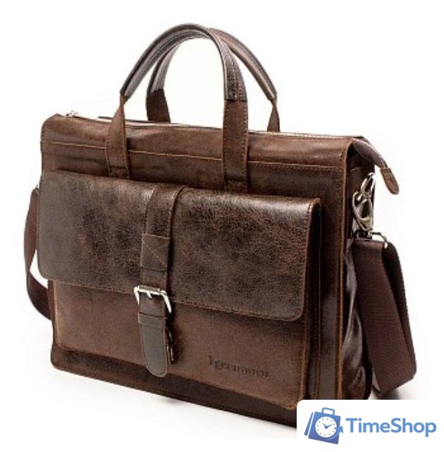 Мужская сумка Igermann 806 18С806КЭ3 (коричневый) - Изображение №3 — Интернет-магазин Time-Shop
