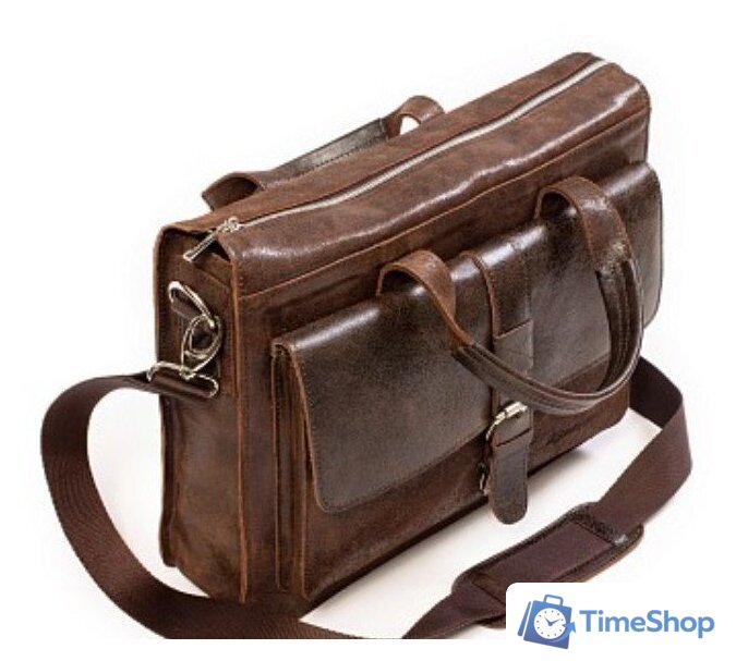 Мужская сумка Igermann 806 18С806КЭ3 (коричневый) - Изображение №6 — Интернет-магазин Time-Shop