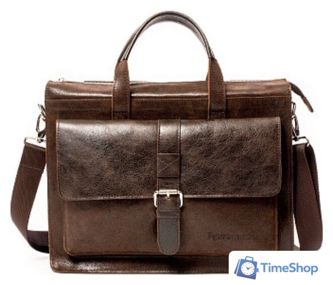 Мужская сумка Igermann 806 18С806КЭ3 (коричневый) - Изображение №1 — Интернет-магазин Time-Shop