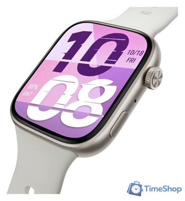 Умные часы HONOR Watch X5i WTS-B19 (белый) - Изображение №3 — Интернет-магазин Time-Shop