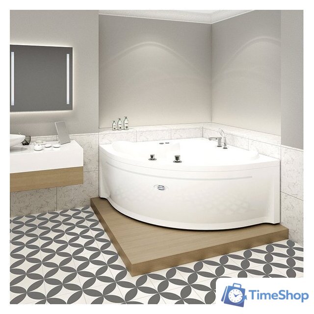 Ванна Vannesa Сандра 149x149 2-78-0-0-1-221 (с экраном и каркасом) - Изображение №4 — Интернет-магазин Time-Shop