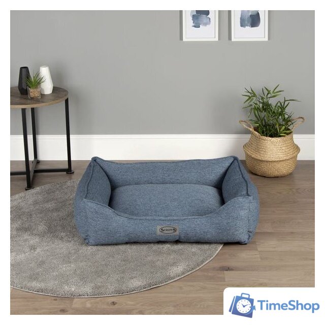 Лежак Scruffs Santa Paws 660917 (синий) - Изображение №2 — Интернет-магазин Time-Shop
