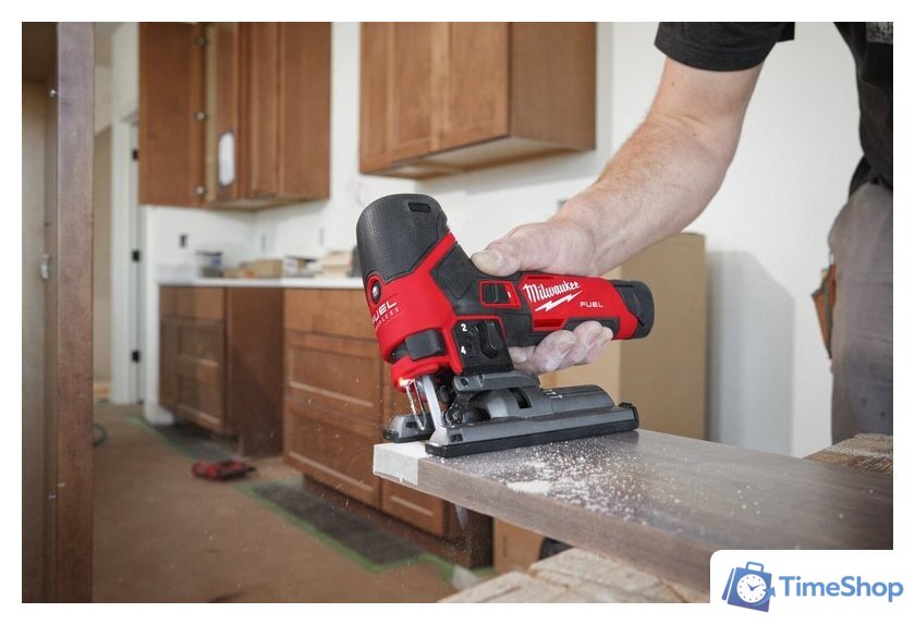 Электролобзик Milwaukee M12 FJS-0X Fuel 4933493347 (без АКБ, кейс) - Изображение №12 — Интернет-магазин Time-Shop