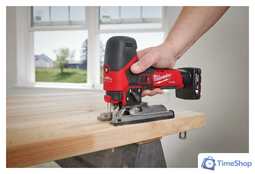 Электролобзик Milwaukee M12 FJS-0X Fuel 4933493347 (без АКБ, кейс) - Изображение №14 — Интернет-магазин Time-Shop