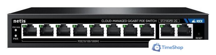 Настраиваемый коммутатор Netis ST210GPD-2G - Изображение №1 — Интернет-магазин Time-Shop