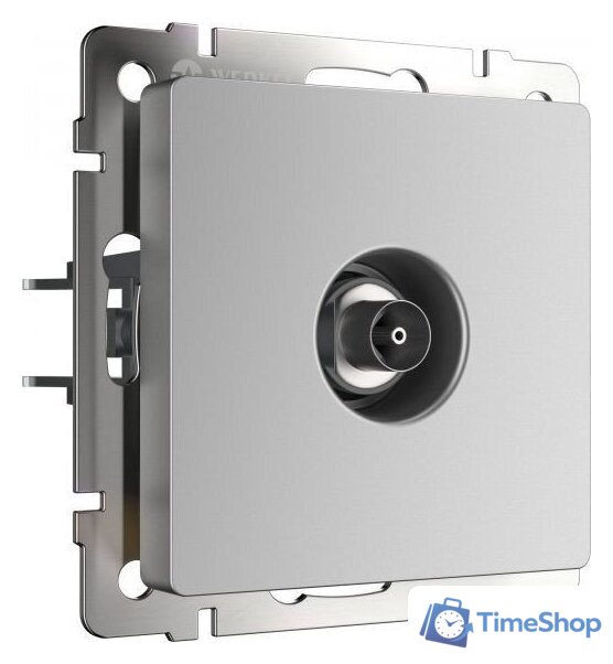 Розетка телевизионная Werkel W1184006 (серебряный) - Изображение №1 — Интернет-магазин Time-Shop