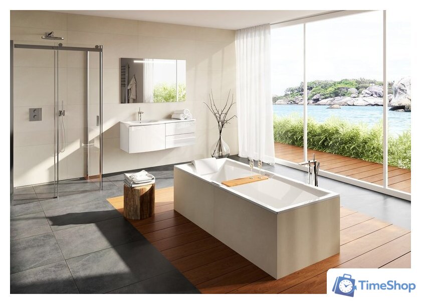 Ванна Riho Still Square 180x80 BR01005 (с ножками) - Изображение №3 — Интернет-магазин Time-Shop