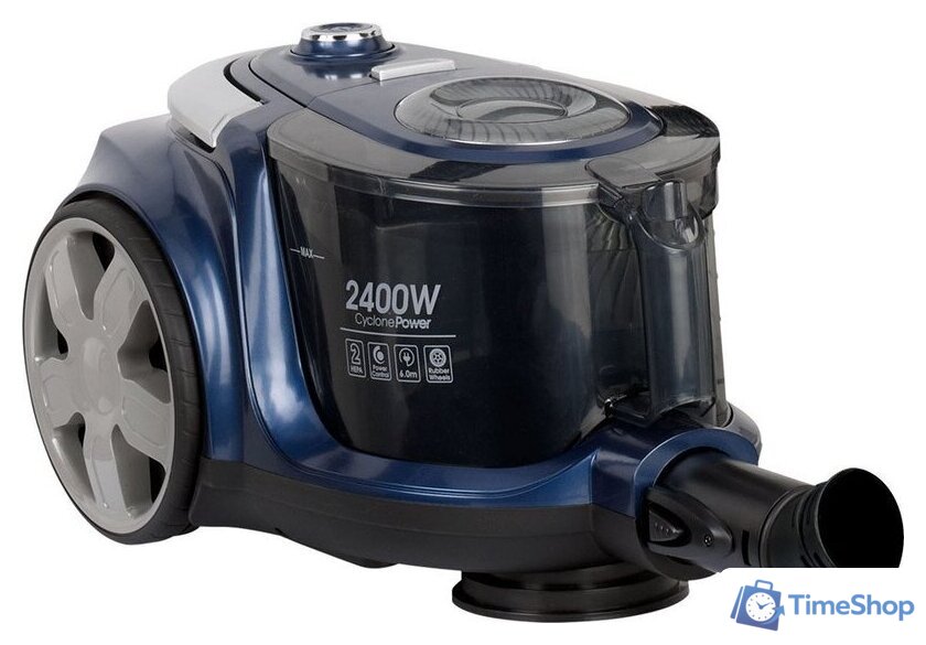 Пылесос Ginzzu VS444 (синий) - Изображение №3 — Интернет-магазин Time-Shop