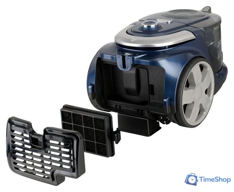 Пылесос Ginzzu VS444 (синий) - Изображение №4 — Интернет-магазин Time-Shop