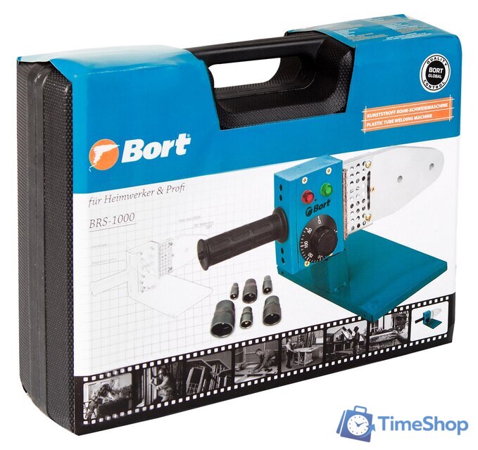 Аппарат для сварки труб Bort BRS-1000 - Изображение №8 — Интернет-магазин Time-Shop